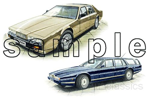 Lagonda Series 4 & Roos Shooting Brake.gif